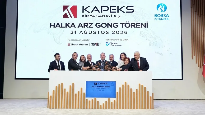 Kapeks Kimya, Borsa İstanbul'da KPEKS koduyla işlem görmeye başladı