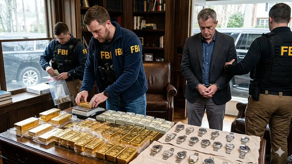Eski CIA yetkilisinin evinden 40 milyon dolarlık altın külçe çıktı