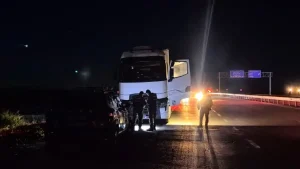 Erzurum yolunda TIR'da ceset bulundu