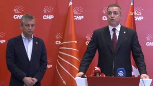 Özgür Özel ve TBB Başkanı Erinç Sağkan ile bir araya geldi: 'Buna karşı çıkmak en temel sorumluluk'