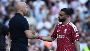 Liverpool'dan Salah'ın rekor maçında beraberlik