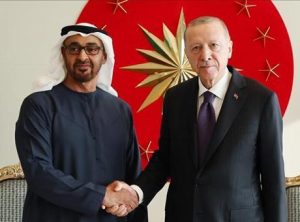 Erdoğan, BAE Devlet Başkanı ile görüştü