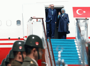 Cumhurbaşkanı Erdoğan, Kazakistan'a gitti