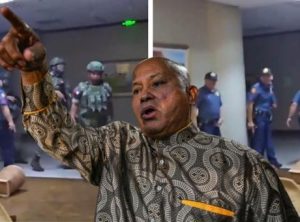 Filipinler Senatosu'nda sıcak saatler! Silah sesleri duyuldu, Senatör polislerden kaçtı