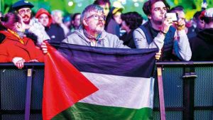 Eurovision'da İsrail protestosu: Soykırımı durdurun