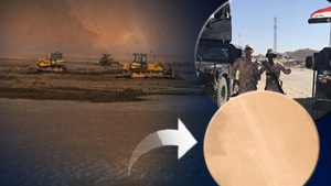 Irak'ta ikinci gizli İsrail üssü tespit edildi: Askerler, helikopterler ve iniş pisti aylarca bölgede gizlenmiş!