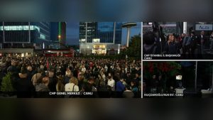CHP Genel Merkezi'nde arbede yaşandı