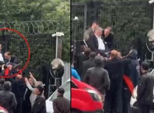 CHP Genel Merkezi’nde kriz! İl başkanı duvardan atlayınca bacağından yaralandı