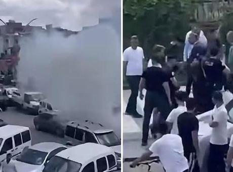 Şırnak'ta akrabalar birbirine girdi! Çevik Kuvvet biber gazıyla müdahale etti: Çok sayıda yaralı ve gözaltı var