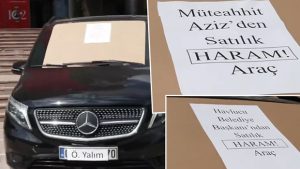 Özgür Özel'in makam aracı satılığa çıktı! Araçların üzerindeki yazılar dikkat çekti