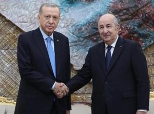 Cumhurbaşkanı Erdoğan Cezayir Cumhurbaşkanı Tebbun ile görüştü!