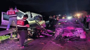 Mersin’de zincirleme kaza: 1 ölü 5 yaralı