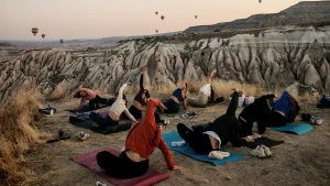 Kapadokya’da ilk yoga festivali heyecanı