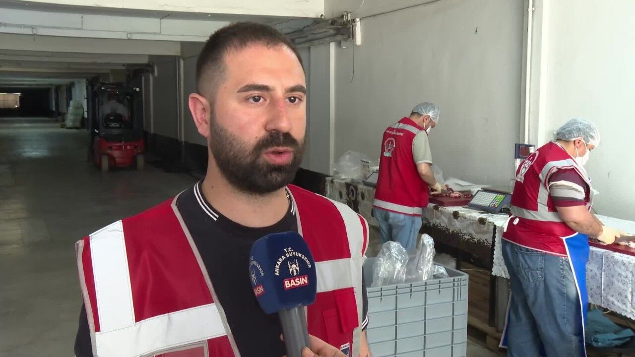 Ankara'da Kurban Payları Bu Bayramda da İhtiyaç Sahipleriyle Buluşuyor