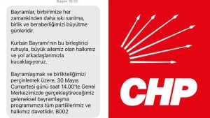 Özgür Özel İletişim’den uyarı: Bayramlaşma SMS'ini 'Butlancılar' gönderdi, bizimle ilgisi yok