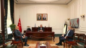 Erdal Beşikçioğlu’ndan Ankara Valisi Canbolat’a Ziyaret