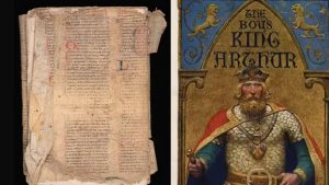 Kral Arthur efsanesinin 700 yıllık el yazması açık artırmada