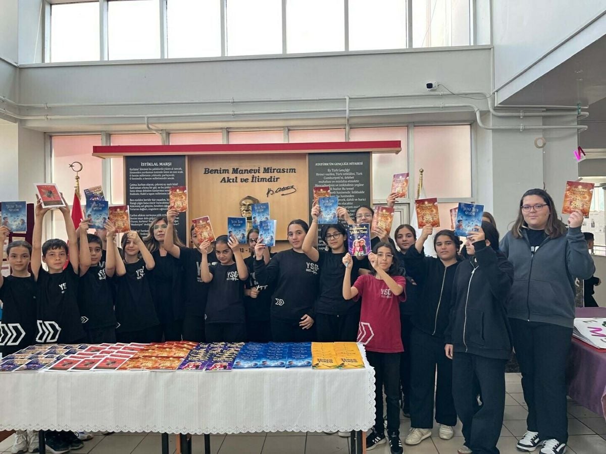 Hayal güçleriyle küçük yazarlara dönüştüler