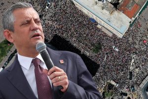 Özgür Özel gövde gösterisi yaptı! İşte olaylı İzmir mitinginden dikkat çeken kareler
