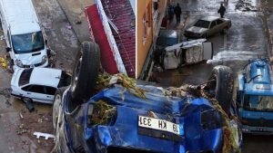 Selin vurduğu Samsun'da son durum: İlçe merkezi savaş alanına döndü