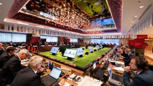 TFF Başkanı Hacıosmanoğlu, UEFA Yönetim Kurulu Toplantısı'na katıldı