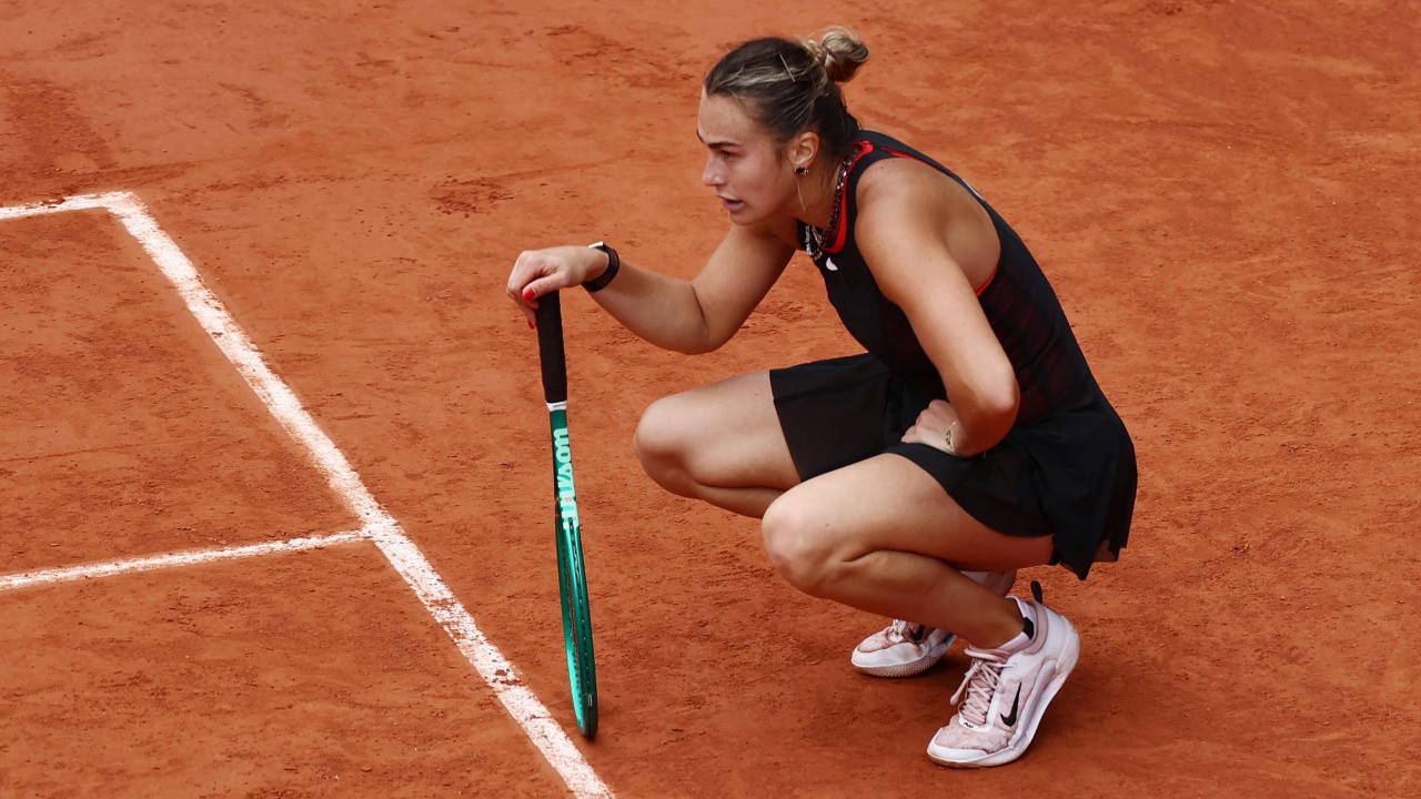 Dünya 1 numarası Aryna Sabalenka'dan Fransa Açık'a veda!