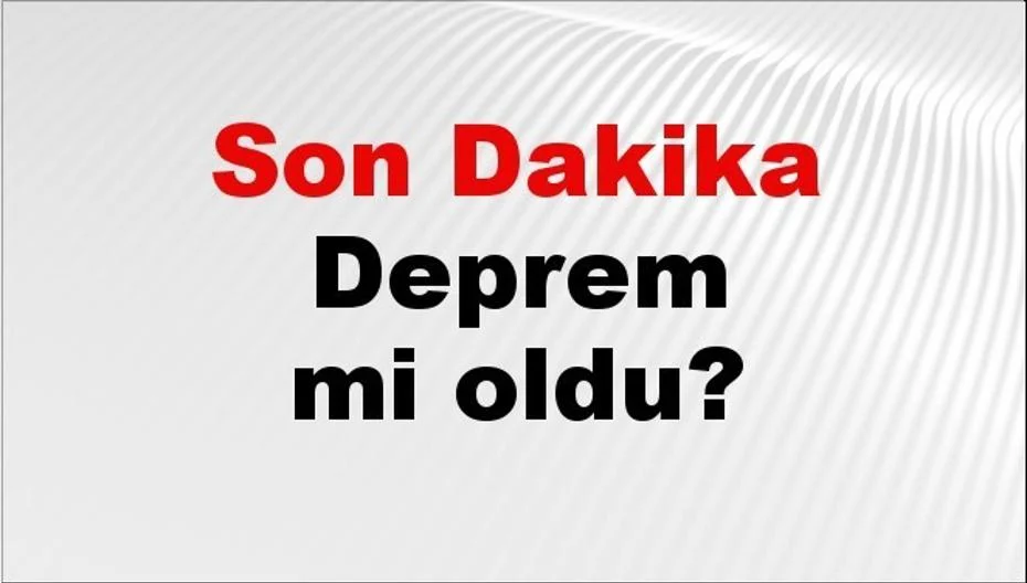 Son dakika Afyonkarahisar’da deprem mi oldu? Az önce deprem Afyonkarahisar’da nerede oldu? Afyonkarahisar deprem Kandilli ve AFAD son depremler listesi 10 Haziran 2026