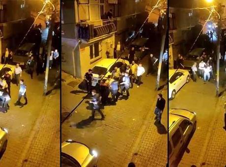 Kağıthane’de film gibi operasyon! Kapıyı açmayan şüphelilerin evinden kokain çıktı: Yaşanan arbede kamerada
