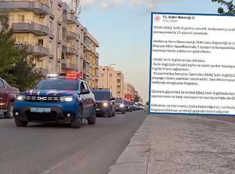 21 ilde DEAŞ operasyonu! 70 şüpheli yakalandı