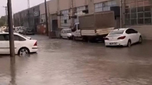 Bursa'da sağanak ve dolu yağışı etkili oldu