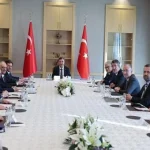 Cumhurbaşkanı Yardımcısı Yılmaz, Ekonomi Politikaları Kurulu üyeleriyle bir araya geldi