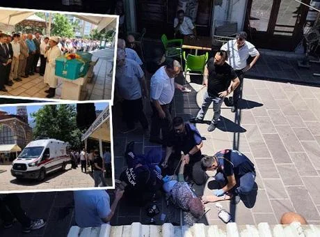Acı üstüne acı! Kalp krizinden ölen arkadaşının cenazesine geldi, kalp krizi geçirdi