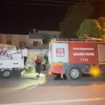 Şanlıurfa’da yükselen alevler mahalleliyi sokağa döktü