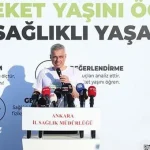 Bakan Memişoğlu, 'Hareket Yaşını Öğren, Sağlıklı Yaşa' kampanyasını başlattı