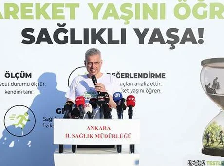 Bakan Memişoğlu, 'Hareket Yaşını Öğren, Sağlıklı Yaşa' kampanyasını başlattı