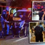 Kızını rahatsız eden gencin kulağını kesip boğazına bıçak dayadı! Polisin çıplak elle müdahalesi büyük faciayı önledi