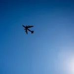ABD'de B-52 Stratofortress bombardıman uçağı kalkıştan kısa süre sonra düştü
