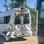 Kırşehir'de işçi servis midibüsü, minibüse çarptı: 42 yaralı