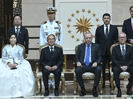 Cumhurbaşkanı Erdoğan, büyükelçilerin güven mektuplarını kabul etti