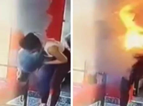 Çantasındaki şarj cihazı bir anda patladı! Alevler içinde kalan kadın neye uğradığını şaşırdı