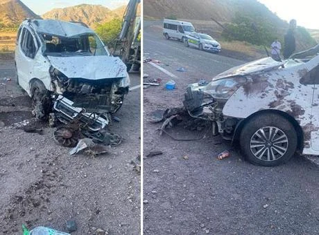 Elazığ’da Hafif Ticari Araç Takla Attı: 5 Yaralı