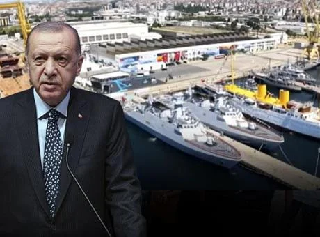Türkiye tarihinde bir ilk! Cumhurbaşkanı Erdoğan: NATO ve AB ülkesine savaş gemisi ihraç edildi