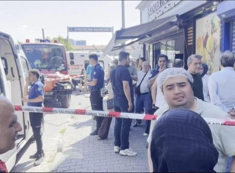Eyüpsultan’da pastanede panik dolu anlar! İşçiler birer birer bayıldı