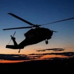 ABD'de askeri helikopter düştü! Eğitim uçuşu sırasında yere çakıldı