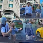 Yolu paylaşamadılar! İstanbul'da akılalmaz olay: Boksörüm çeneni kırarım