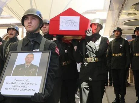Kırıkkale’deki patlamada hayatını kaybeden Turan Göl toprağa verildi