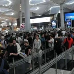 Okullar kapandı! İstanbul Havalimanı’nda tatil yoğunluğu başladı ​