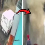 Venezuela’daki deprem felaketinden yeni görüntüler! Bina saniyeler içinde çöktü