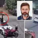 15 yaşındaki sürücü dehşet saçtı! Motosikletli metrelerce havaya uçtu
