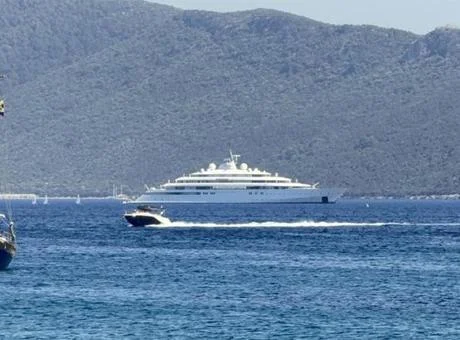 Tam 150 milyon dolar değerinde! Yüzen saray Bodrum’da